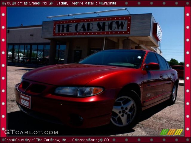 2001 Pontiac Grand Prix GTP Sedan in Redfire Metallic