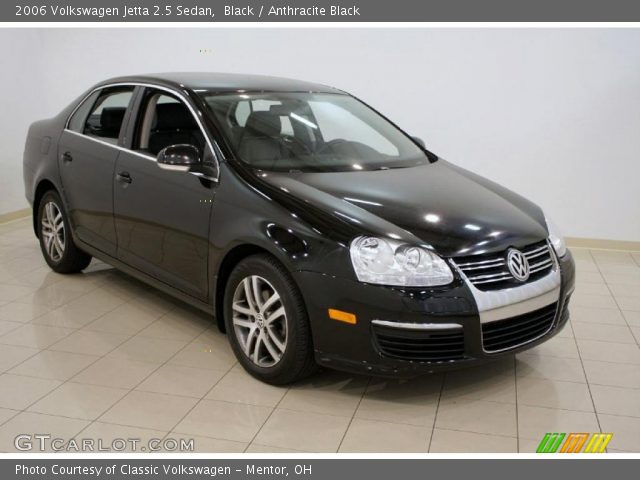 2006 Volkswagen Jetta 2.5 Sedan in Black