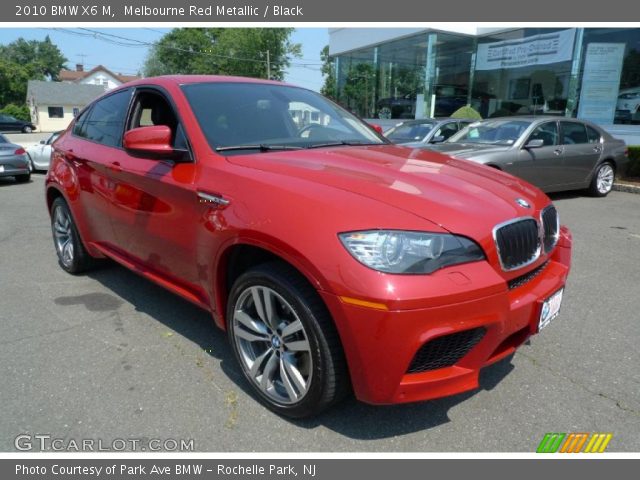 2010 BMW X6 M  in Melbourne Red Metallic
