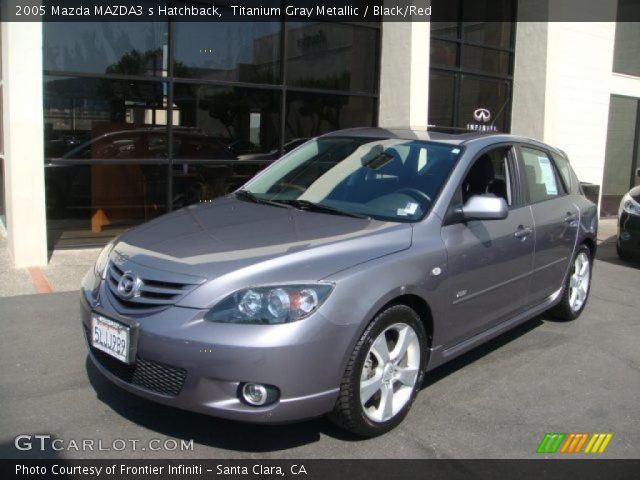 2005 Mazda MAZDA3 s Hatchback in Titanium Gray Metallic