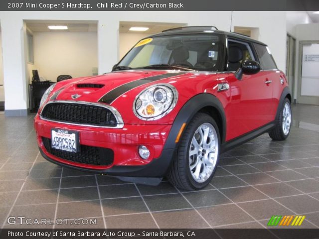 2007 Mini Cooper S Hardtop in Chili Red