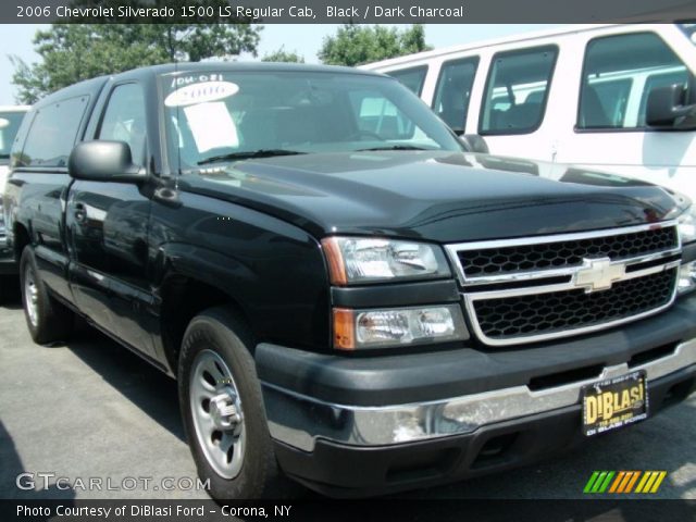 2006 Chevrolet Silverado 1500 LS Regular Cab in Black