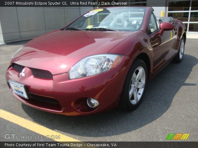 2007 Mitsubishi Eclipse Spyder GS in Ultra Red Pearl