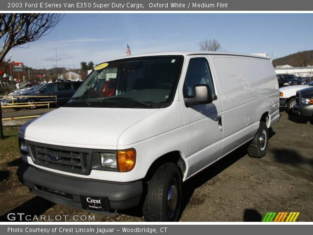 2003 Ford E Series Van E350 Super Duty Cargo in Oxford White