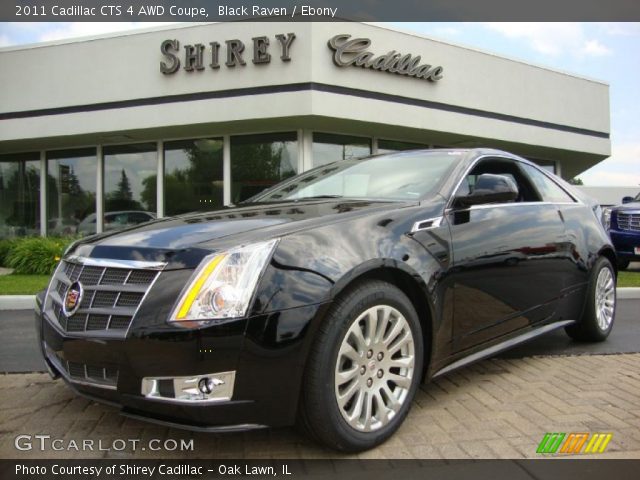 2011 Cadillac CTS 4 AWD Coupe in Black Raven