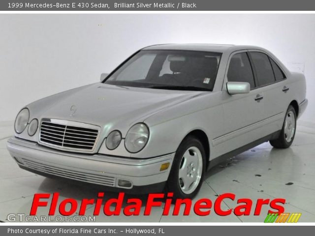 1999 Mercedes-Benz E 430 Sedan in Brilliant Silver Metallic