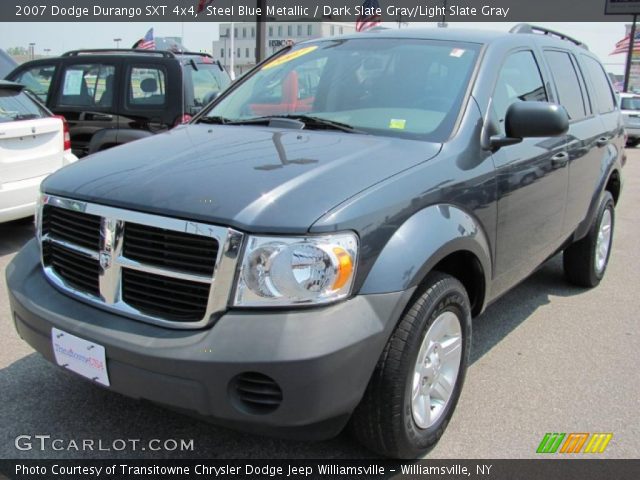 2007 Dodge Durango SXT 4x4 in Steel Blue Metallic