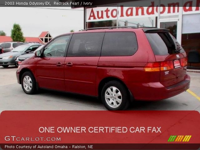 2003 Honda Odyssey EX in Redrock Pearl