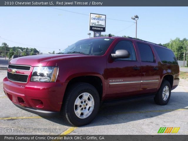 2010 Chevrolet Suburban LS in Red Jewel Tintcoat