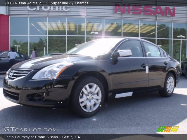 2010 Nissan Altima 2.5 S in Super Black
