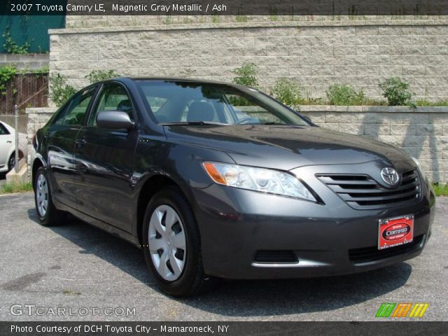 2007 Toyota Camry LE in Magnetic Gray Metallic