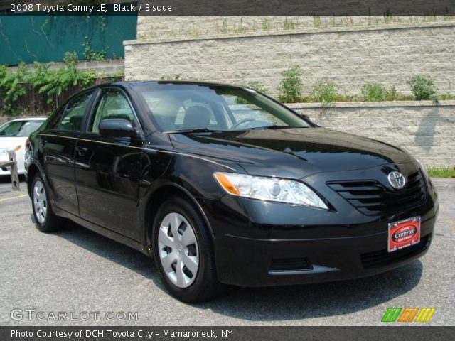 2008 Toyota Camry LE in Black