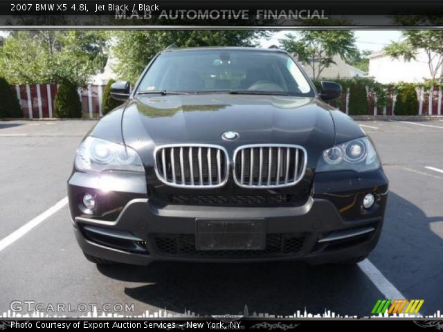 2007 BMW X5 4.8i in Jet Black
