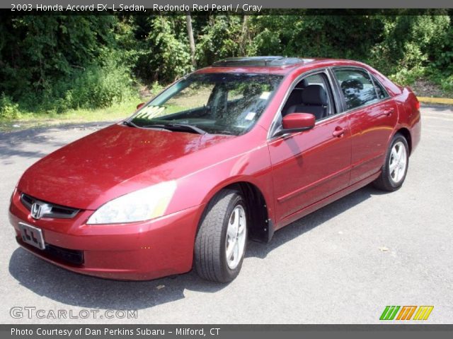 2003 Honda Accord EX-L Sedan in Redondo Red Pearl