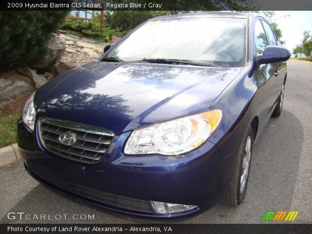2009 Hyundai Elantra GLS Sedan in Regatta Blue