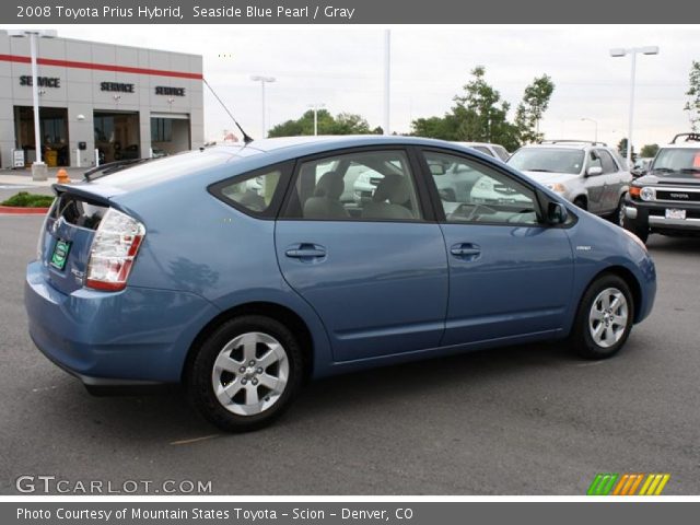 2008 Toyota Prius Hybrid in Seaside Blue Pearl