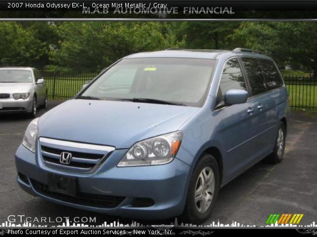 2007 Honda Odyssey EX-L in Ocean Mist Metallic