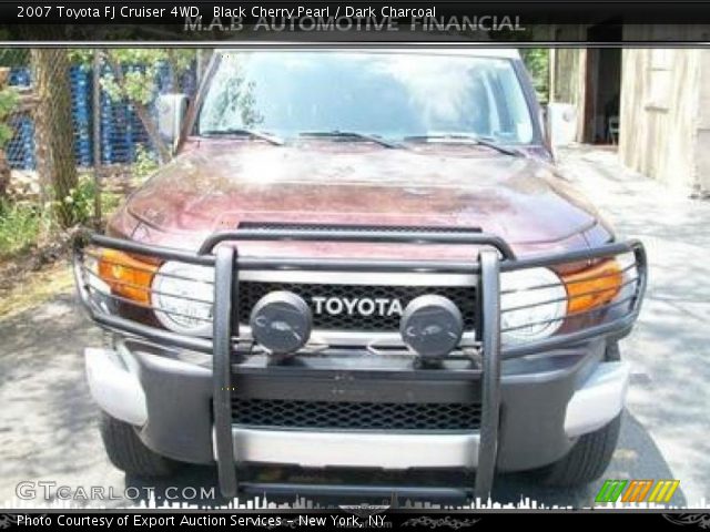 2007 Toyota FJ Cruiser 4WD in Black Cherry Pearl