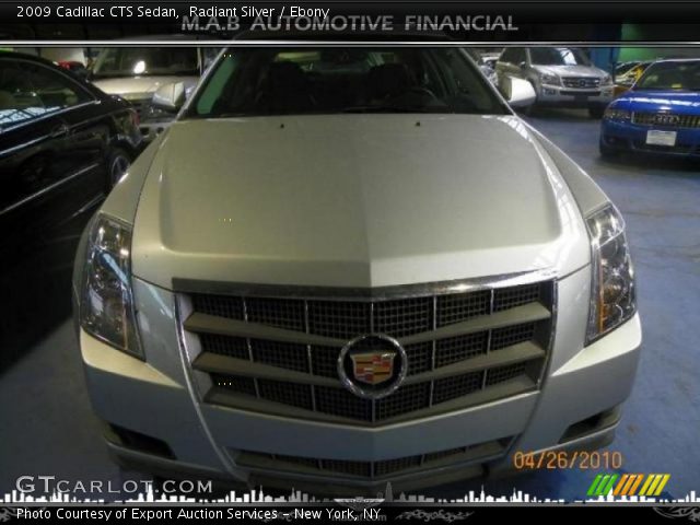 2009 Cadillac CTS Sedan in Radiant Silver