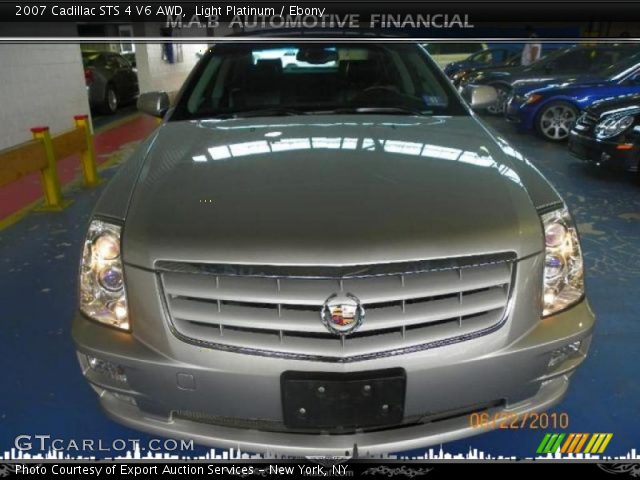 2007 Cadillac STS 4 V6 AWD in Light Platinum