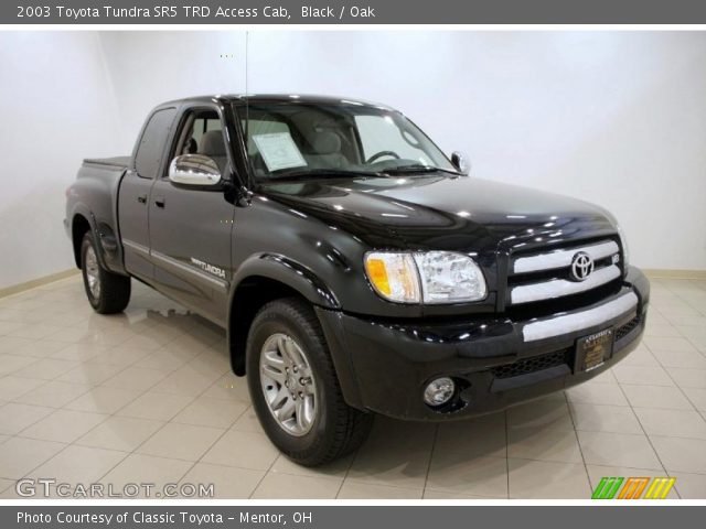 2003 Toyota Tundra SR5 TRD Access Cab in Black