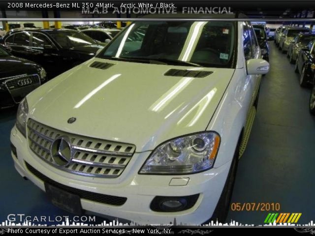 2008 Mercedes-Benz ML 350 4Matic in Arctic White