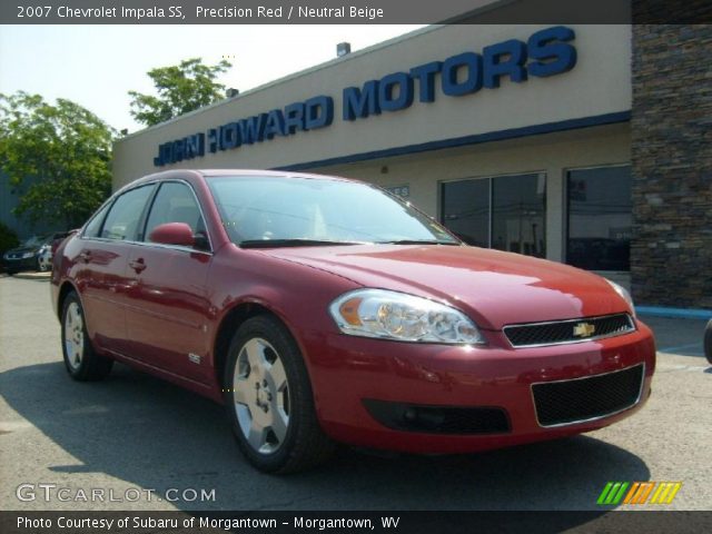 2007 Chevrolet Impala SS in Precision Red