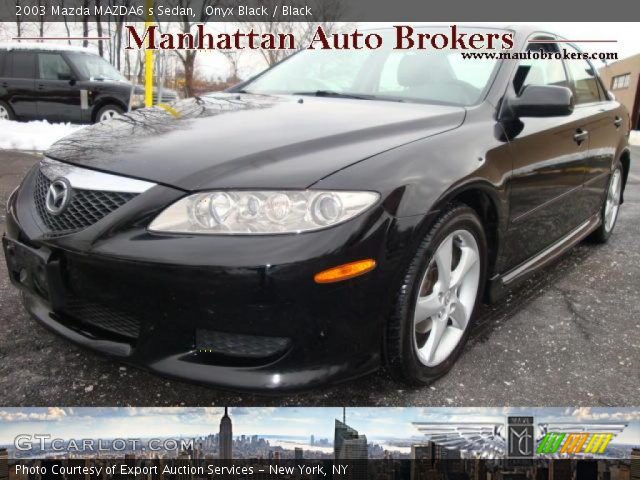 2003 Mazda MAZDA6 s Sedan in Onyx Black