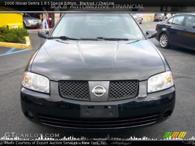 2006 Nissan Sentra 1.8 S Special Edition in Blackout