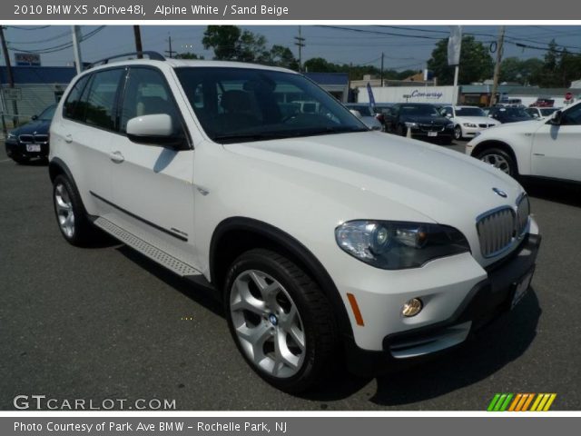 2010 BMW X5 xDrive48i in Alpine White