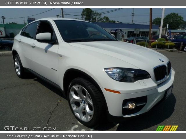 2010 BMW X6 xDrive35i in Alpine White