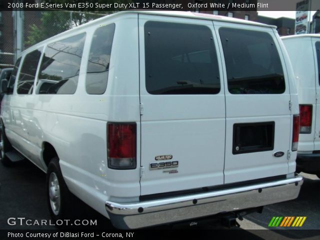 2008 Ford E Series Van E350 Super Duty XLT 15 Passenger in Oxford White