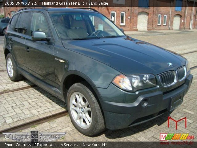 2005 BMW X3 2.5i in Highland Green Metallic