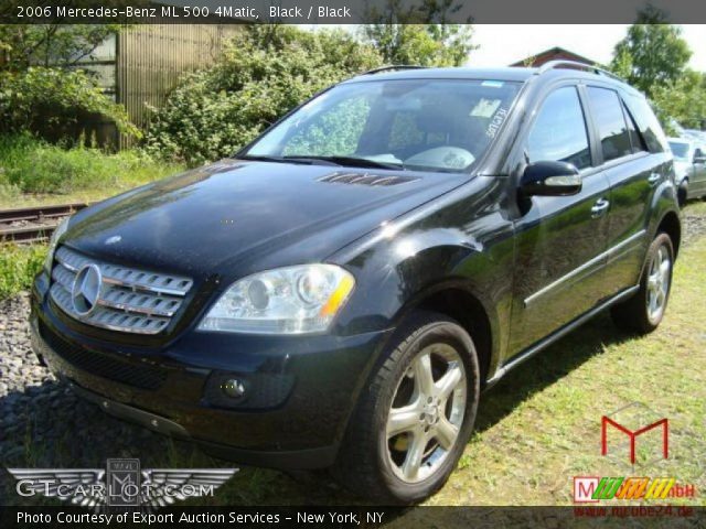 2006 Mercedes-Benz ML 500 4Matic in Black