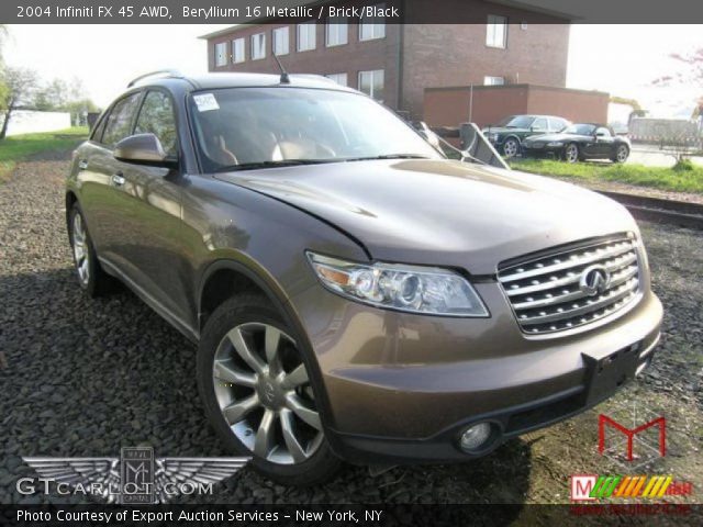 2004 Infiniti FX 45 AWD in Beryllium 16 Metallic