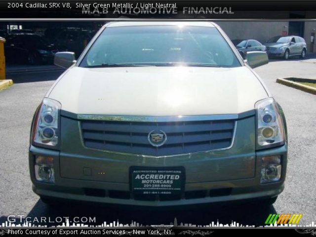 2004 Cadillac SRX V8 in Silver Green Metallic