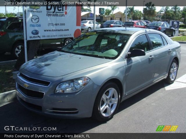 2009 Chevrolet Malibu LS Sedan in Golden Pewter Metallic