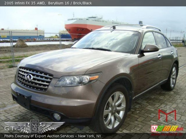 2005 Infiniti FX 35 AWD in Beryllium 16