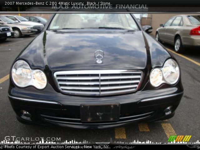 2007 Mercedes-Benz C 280 4Matic Luxury in Black