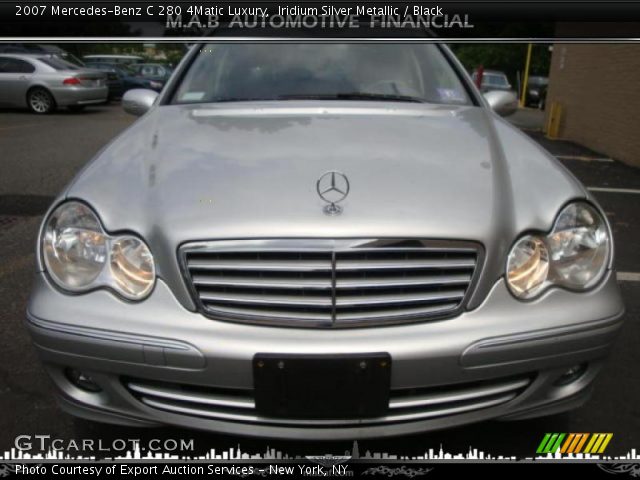 2007 Mercedes-Benz C 280 4Matic Luxury in Iridium Silver Metallic