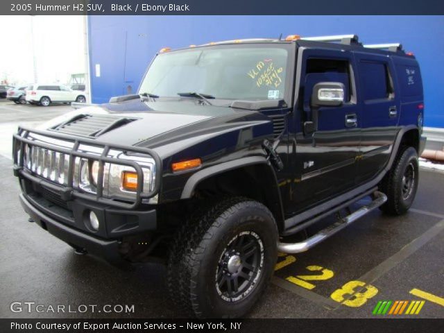 2005 Hummer H2 SUV in Black