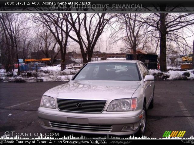2000 Lexus LS 400 in Alpine Silver Metallic