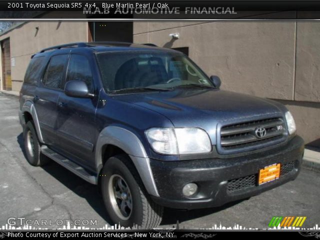 2001 Toyota Sequoia SR5 4x4 in Blue Marlin Pearl