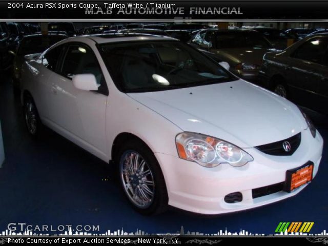 2004 Acura RSX Sports Coupe in Taffeta White