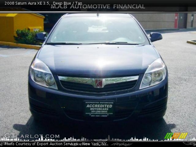 2008 Saturn Aura XE 3.5 in Deep Blue