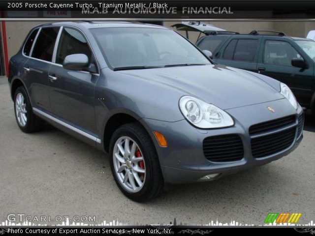 2005 Porsche Cayenne Turbo in Titanium Metallic