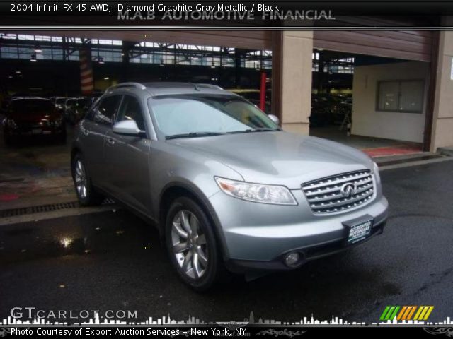 2004 Infiniti FX 45 AWD in Diamond Graphite Gray Metallic