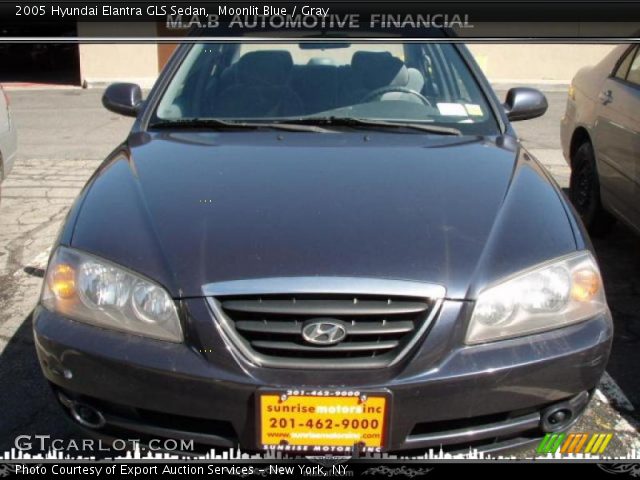 2005 Hyundai Elantra GLS Sedan in Moonlit Blue