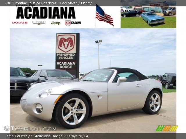 2006 Pontiac Solstice Roadster in Cool Silver