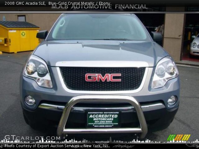 2008 GMC Acadia SLE in Blue-Gold Crystal Metallic